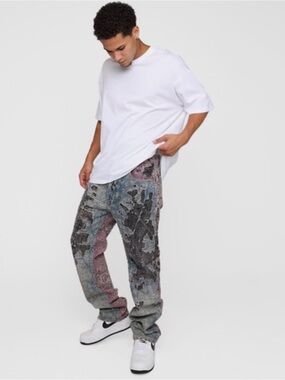 MNML V488 Boro Denim Jeans - Size 40